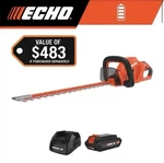 Echo DHC-2300C1 Eforce 56V Hedge Trimmer W/ Battery & Charger. Fixed Price $164.99.