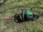Weed Eater Excalibur 18" Gas Hedge Trimmer. Fixed Price $65.00.