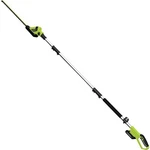 Earthwise 20" Cordless Hedge Trimmer With 2.0 Ah Battery And Fast Charger LPHT12. Fixed Price $75.00.