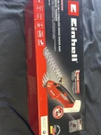 Einhell 3410377 Power X-change 18 V Red 9-1/2" Cordless Grass Shear Bare Tool. Fixed Price $65.00.
