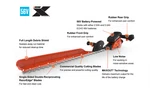 Echo Battery Powered 34" Single Sided Hedge Trimmer: DHCS-3400R1 (used). Fixed Price $487.90.