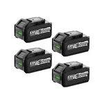 Vervewave 4 Packs 8.0AH Lithium-ion Battery, Compatible With Dewalt 20V Max C.... Fixed Price $112.01.