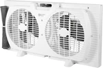 Window For Bedroom, 9 Inch 3 Speed Dual Fans With Auto-locking Expanders. Fixed Price $54.51.