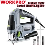 Workpro 6.5AMP 850W Corded Electric Tool Kit Speed W/7PC Blades. Fixed Price $50.99.