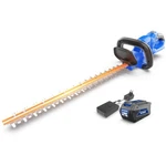 Wild Badger Hedge Trimmer 40V 24 Cordless, Powerful Electric Blue. Fixed Price $194.99.