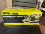 Ework Ek 02ALJ Cordles Hedge Trimmer /grass Shear. Fixed Price $80.00.