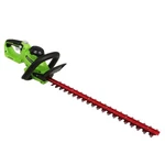 Greenworks 24V 22" Laser Cut Handheld Electric Cordless Hedge Trimmer Tool Only. Fixed Price $109.99.