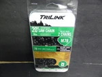 Trilink M78 20 Saw Chain Value Pack Fits Black Max Poulan Husqvarna 25078X2TLW. Fixed Price $24.95.