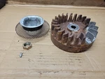 Briggs 3.75HP Horizontal Shaft Flywheel Screen Nut Key 94212 0205 E1 0201233A. Fixed Price $14.99.