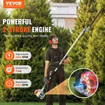 52CC 6-IN-1 Multi-functional Trimming Tools, Gas Hedge Trimmer, Weed Eater, Str. Fixed Price $266.52.
