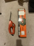 Black And Decker Inch Cordless Hedge Trimmer Lightweight DS600. Fixed Price $19.99.