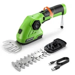 Workpro Cordless Grass Shear & Shrubbery Trimmer - 2 In 1 Handheld Green. Fixed Price $61.35.