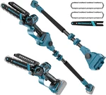 2-IN-1 Cordless Inch Pole & Mini Chainsaw For Makita 18V Battery(not Inclu. Fixed Price $141.40.