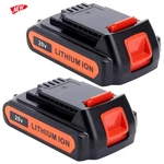 2PACK 20V Lithium-ion 2.0AH Battery For Black+decker LBXR2520 LBXR2020. Fixed Price $46.99.