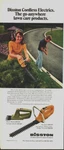 Disston Cordless Electric Print Shrub Trimmer 1972 Half Page Advertisement. Fixed Price $9.99.