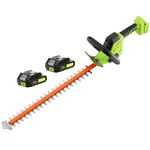 Sunchers 20V Max Hedge Trimmer Cordless, 22 Inch Tree With Batterie.... Fixed Price $77.01.