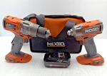 Rigid Brushless 18V 2-TOOL Combo Kit R9208 *no 4.0 Ah Battery*. Fixed Price $119.99.