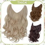 100% Natural Real As Human Wire Hair Extensions Invisible Nano Ring Clip. Fixed Price $16.16.