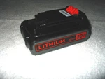Genuine Black Decker LBXR2020 2AH V Olt Li-ion Battery For LST522 LSTE525. Fixed Price $49.99.