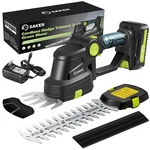 Saker Cordless Hedge TRIMMER-20V Electric Shrub Grass Shears Handheld. Fixed Price $70.18.