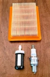 Stihl Tune-up Kit KM130R 4134-141-0300 0000-350-3502 Genuine Oem. Fixed Price $35.10.
