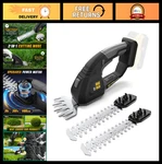 Cordless Hedge Trimmer & Grass Shear, 2-IN-1 Electric Yard Tool, Lawn Care. Fixed Price $44.99.