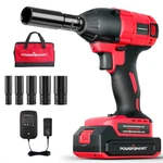 Powersmart Brushless Cordless Impact Wrench 1/2 Inch, 2.0AH 20V Battery & Fast. Fixed Price $72.95.