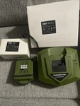 Sun Joe 20 Volt Lithium Ion Fast Charger + Battery For TRJ600C BJ601C HJ600C. Fixed Price $35.00.
