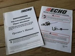 Echo Operator's Manual Shaft Pas Articulating Hedge Clipper Hc Attachment Oem. Fixed Price $7.68.