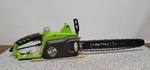 Greenworks 20332 14.5 Amp Corded Electric Chainsaw 18 Inch And Bar. Fixed Price $59.99.