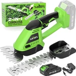 Powerful Handheld Hedge Trimmer: 2-IN-1 Grass Cutter With Alloy Steel Blades. Fixed Price $53.96.