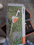 Stihl Hsa 25 Cordless Battery Hedge Trimmer Kit W/ Charger Case Manual Shear. Fixed Price $90.00.