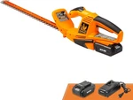 Lawnmaster CLHT2422 Cordless Hedge Trimmer 24V Max With 2.0AH Battery&acharger. Fixed Price $79.99.