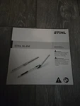 Stihl Hl-km Hedge Trimmer Attachment Owners Manual/ Box. Fixed Price $11.95.