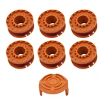 6 Pack 10FT Trimmer Line For Worx WA0010 WG151 WG152 WG153 W/ Spool Cap Cover. Fixed Price $22.99.