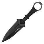 Wartech 8.25" Full Tang Tactical Black Dagger Fixed Blade Knife Hunting Gear. Fixed Price $24.90.