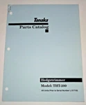 Tanaka THT-200 Hedge Trimmer Parts Manual Catalogue Book Oem. Fixed Price $14.99.