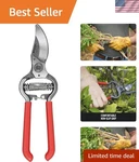 Bp 3180D Forged Classic Bypass Pruner With Cutting Capacity, 1", Red. Fixed Price $50.30.