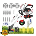 Hjlyzya 21V Electric Weed Wacker Black Batteries Charger. Fixed Price $77.79.