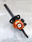 Stihl HS45 Hedge Clipper Trimmers W/ 18 Blades - Great Running Gas Unit Low Hrs. Fixed Price $258.73.