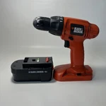 Black & Decker 18V 3/8 (10MM) Cordless Drill Driver GCO1800 Battery Untested. Fixed Price $25.65.