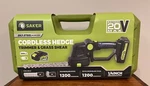 Saker Cordless Hedge Trimmer Hand Held Electric Bush Grass Cutter Clipper Tool. Fixed Price $89.99.