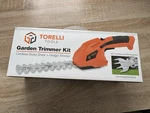 New-torelli Cordless Grass Shear & Hedge Trimmer Rechargeable 3.6 Volt Portable. Fixed Price $30.00.