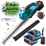 800W Electric Hedge Trimmer Cordless Power W/ 2BATTERY & Charger. Fixed Price $47.99.