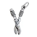 Hedge Trimmer Cutter Garden Tool Shears 3D 925 Sterling Silver Charm Made Usa. Fixed Price $31.95.
