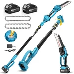 Taskstar Cordless Pole Saw&mini 8 Inch Electric 2X4000MAH. Fixed Price $109.00.