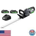 20" Cordless Electric Hedge Trimmer, 180 Rotating Handle, Batts & Charger Wht. Fixed Price $107.43.