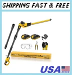 Pole Hedge Trimmer Cordless, 9-FEET Reach Power With Extension. Fixed Price $214.99.