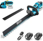 Seesii 22" Handheld Shrub Hedge Clipper Cordless 2X4000MAH Battery Trimmer. Fixed Price $89.00.
