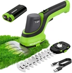 7.2V Handheld Grass Trimmer, 2-IN-1 Cordless Hedge & Shears With. Fixed Price $82.99.